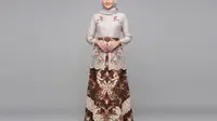 7 Gamis Batik Brokat untuk Pengajian Akhir Tahun, Inspirasi Elegan dan Sopan