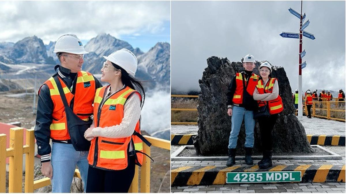 6 Potret Nella Kharisma dan Dory Harsa di Freeport Papua, Jadi Pengalaman Pertama