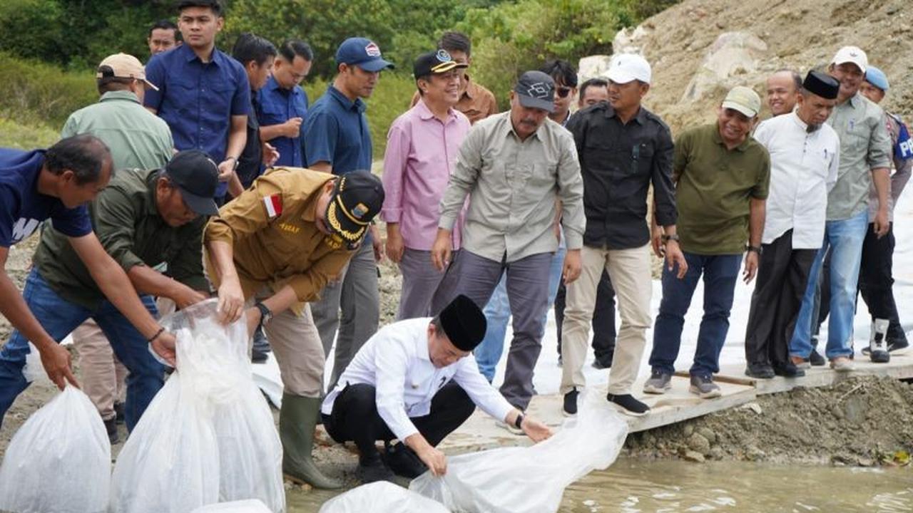 Pemprov Jambi Tebar 10 Ribu Benih Ikan di Danau Kerinci: Perkuat Ekosistem dan Kesejahteraan