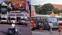 Suasana di sekitar terminal bus tempo dulu. (Source: Instagram/@potolawasofficial)