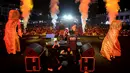 Penampilan Feel Koplo pada acara Kapanlagi Buka Bareng (KLBB) 2026 yang berlangsung di Stadion Madya, Senayan, Jakarta, Minggu (01/03/2026). (Bola.com/Bagaskara Lazuardi)
