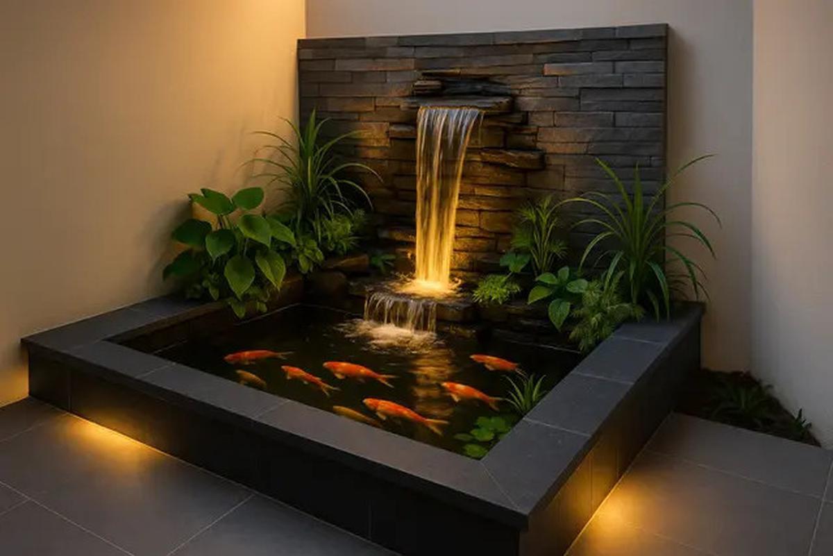 7 Inspirasi Kolam Ikan untuk Rumah Minimalis Islami di Lahan Sempit, Sejuk dan Nuansa Berkah