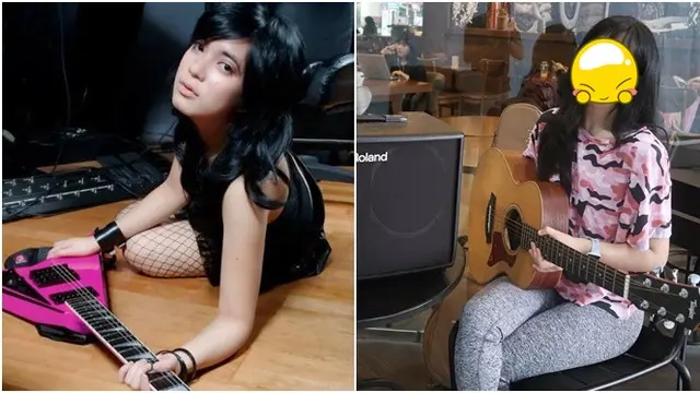 7 Potret Terbaru Prisa, Gitaris Cewek yang Duet dengan J-Rocks - Hot ...