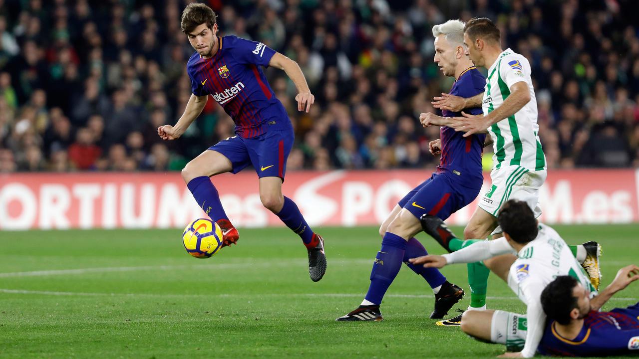 Barcelona Menang Telak di Kandang Real Betis