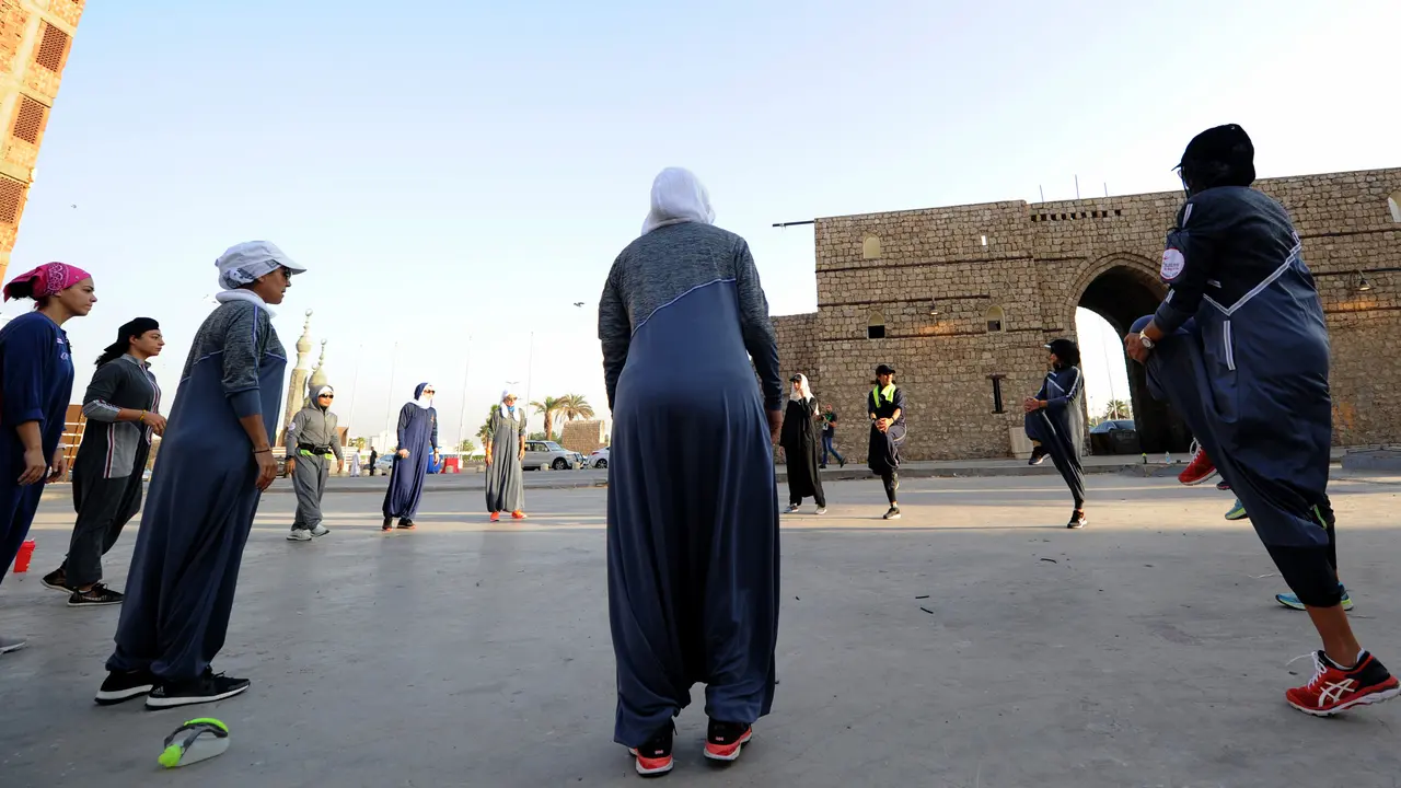 Perempuan Arab Saudi Rayakan Women's Day