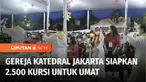Perayaan Misa Natal 2022, di Gereja Katedral Jakarta, Sabtu (24/12) malam berlangsung hikmat. Ribuan umat memenuhi area gereja untuk beribadah. Misa hari kedua dijadwalkan berlangsung dalam tiga sesi.