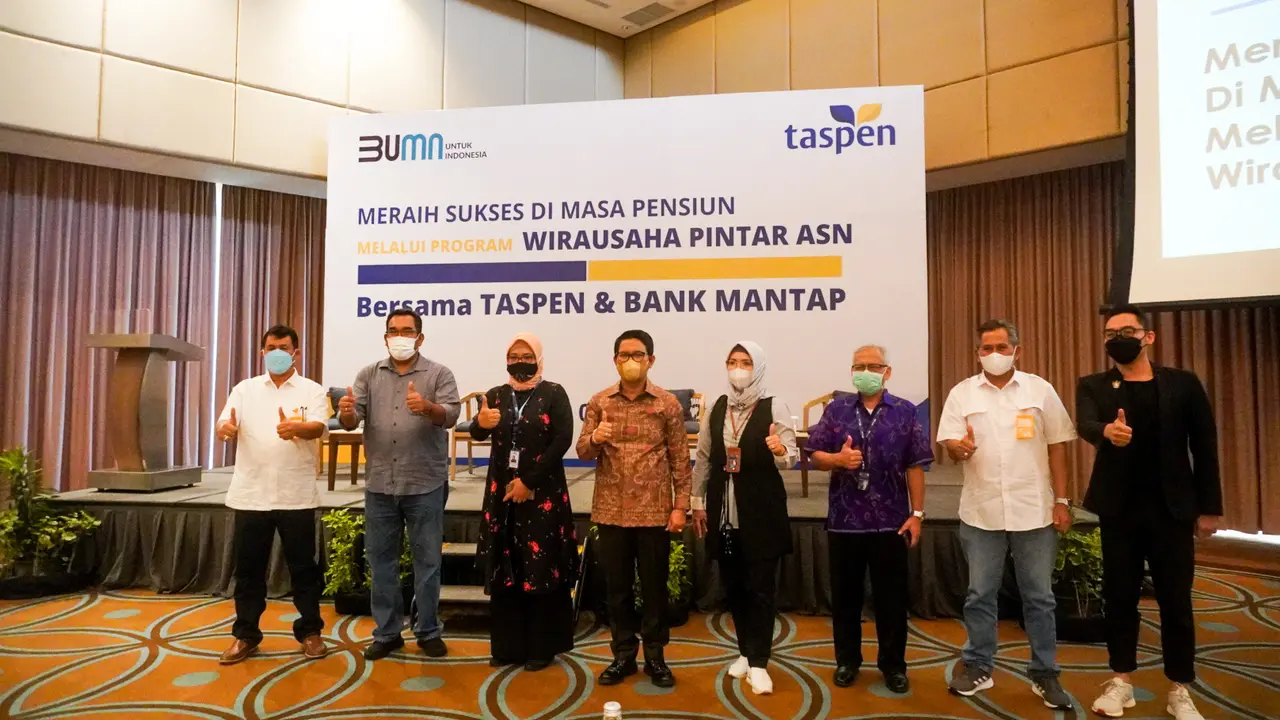 TASPEN menggelar kegiatan Pelatihan Program Wirausaha Pintar Aparatur Sipil Negara (ASN) di Bali.