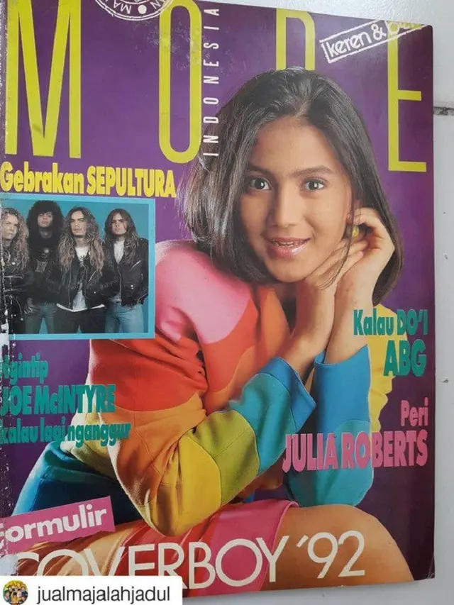 Bikin Pangling, Begini Penampilan Seleb di Sampul Majalah Jadul