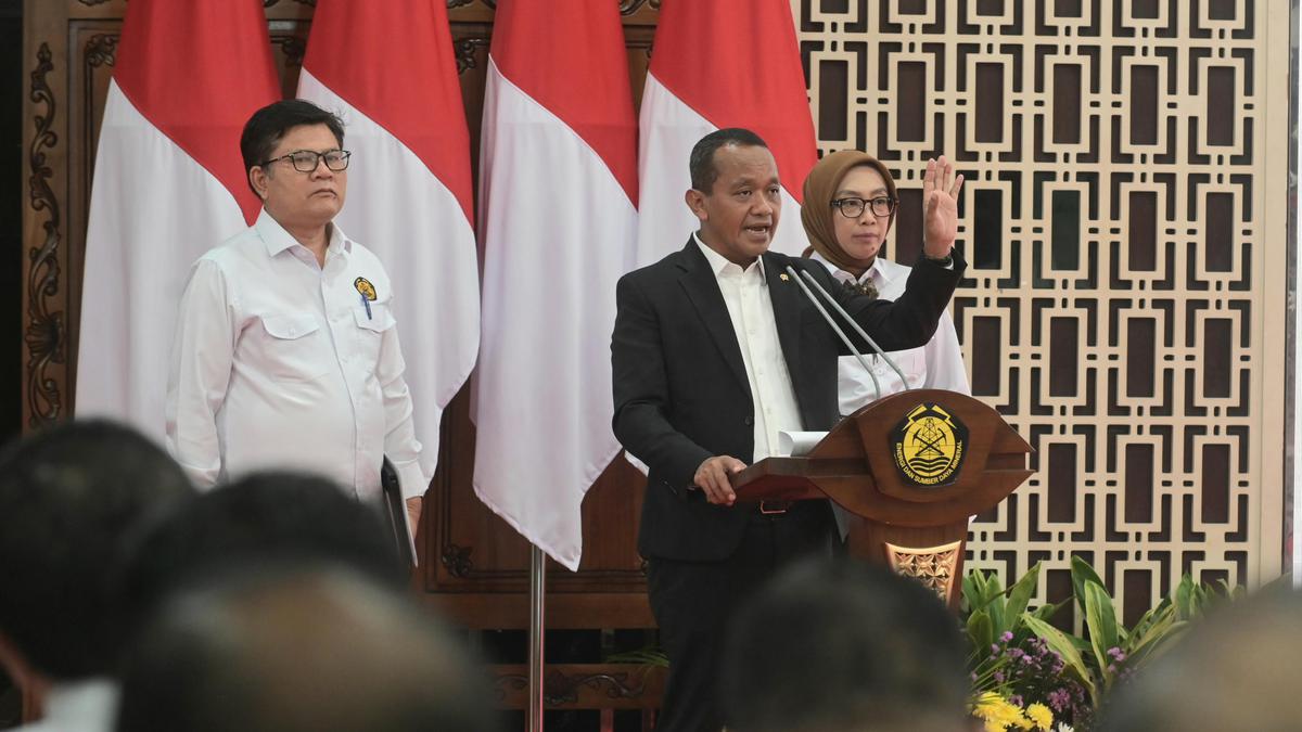 Berantas Tambang Ilegal, Bahlil Bakal Lantik Dirjen Penegakan Hukum