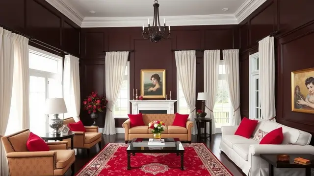Kombinasi Warna Cokelat Interior