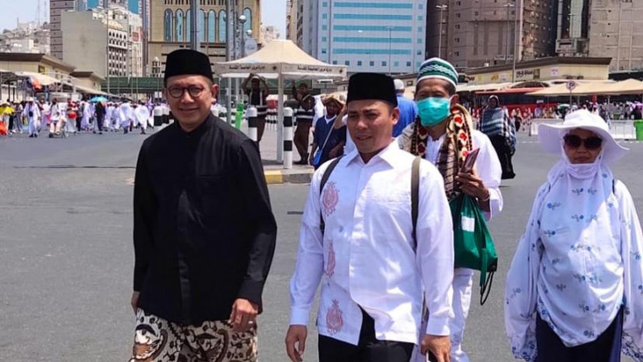Menteri Agama Lukman Hakim Syaifuddin di Makkah. Dok Kemenag
