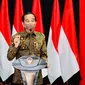 Presiden Jokowi memberikan apresiasi kepada para dokter di Indonesia yang telah berjuang selama pandemi Covid-19. (Instagram/jokowi).