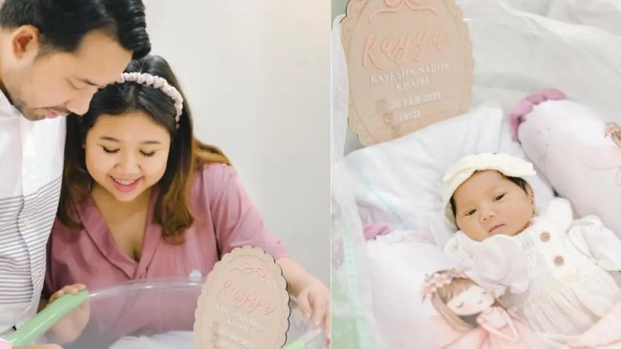 Potret Kiky Saputri gendong anak pertama. (credit:instagram.com/kikysaputrii/nafaspertama)