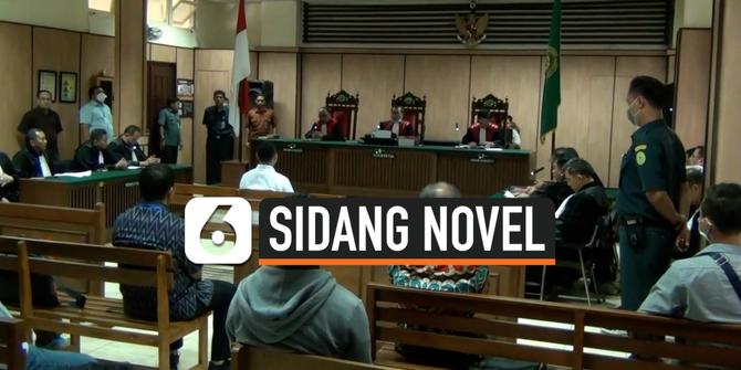 VIDEO: Sidang Perdana Penyiraman Air Keras Novel Baswedan