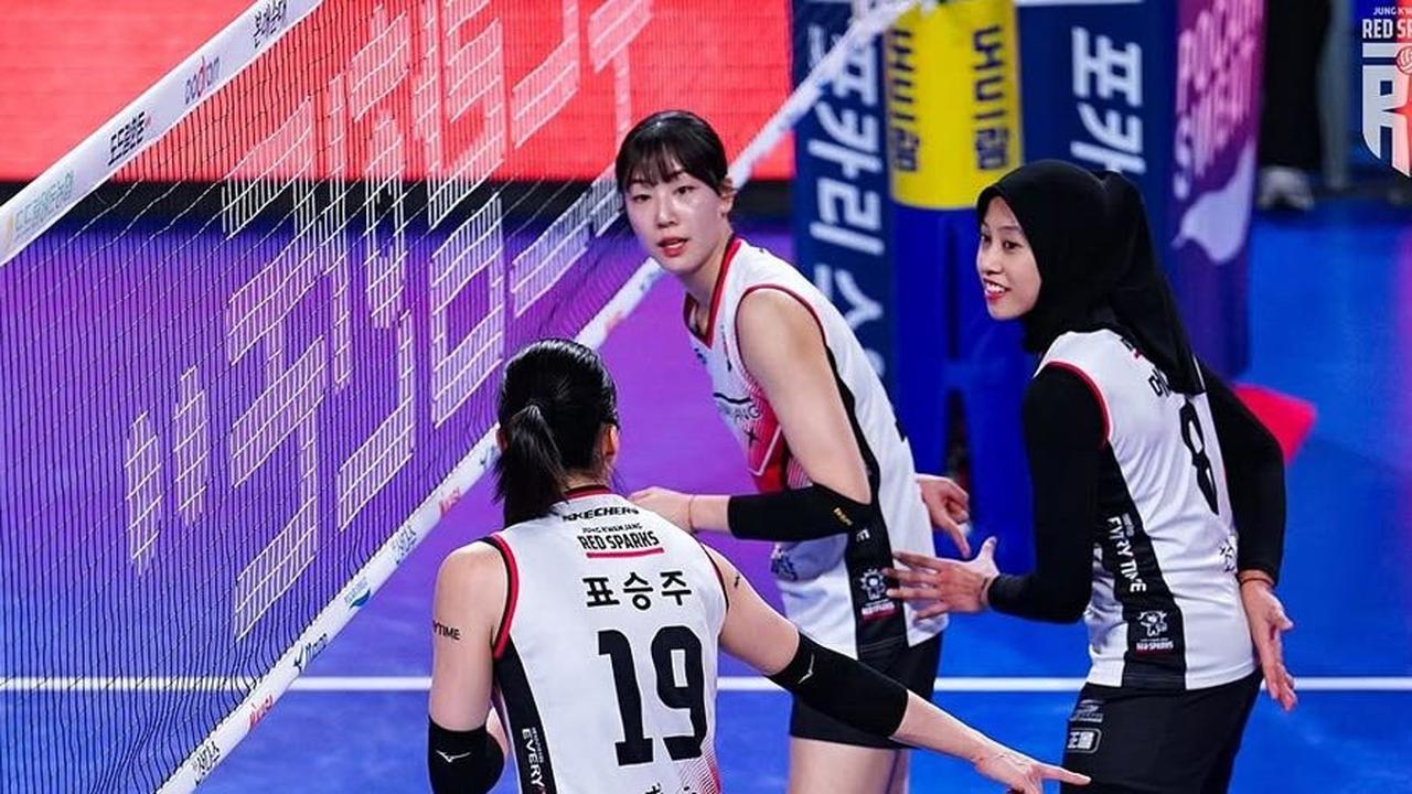 Hasil Korean V League 2024/2025: Bapuk, Red Sparks Keok Dihajar AI Peppers