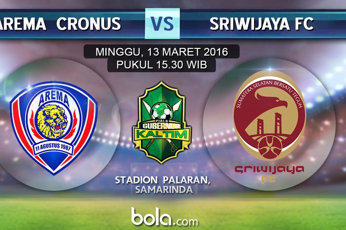 Arema Cronus vs Sriwijaya FC (bola.com/Rudi Riana)