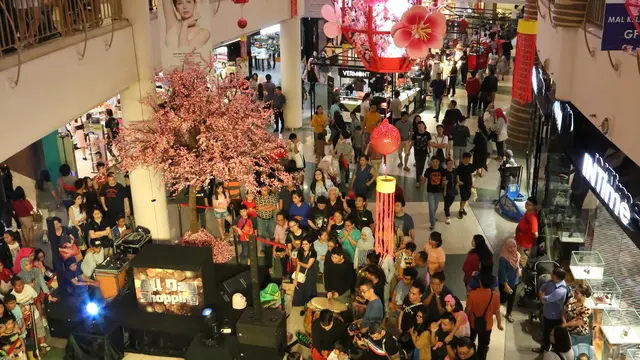 Imlek main LEGO di Mall Kelapa Gading