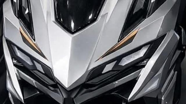 Ilustrasi tampak depan Honda Click 160