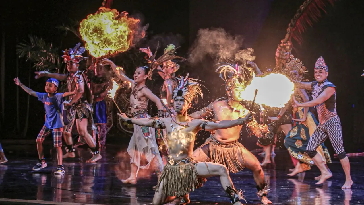 Indonesia menyuguhkan ragam budaya Tanah Air dalam gelaran Konferensi Tingkat Tinggi (KTT) Archipelagic and Island States (AIS)