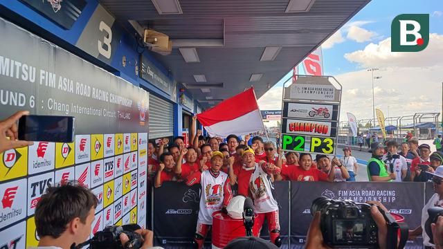 Rheza Danica Ahrens dan Herjun Atna Firdaus - Astra Honda Racing Team