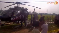 Heli Bocor Oli Mendarat Darurat di Bekasi, Kru-Penumpang Selamat