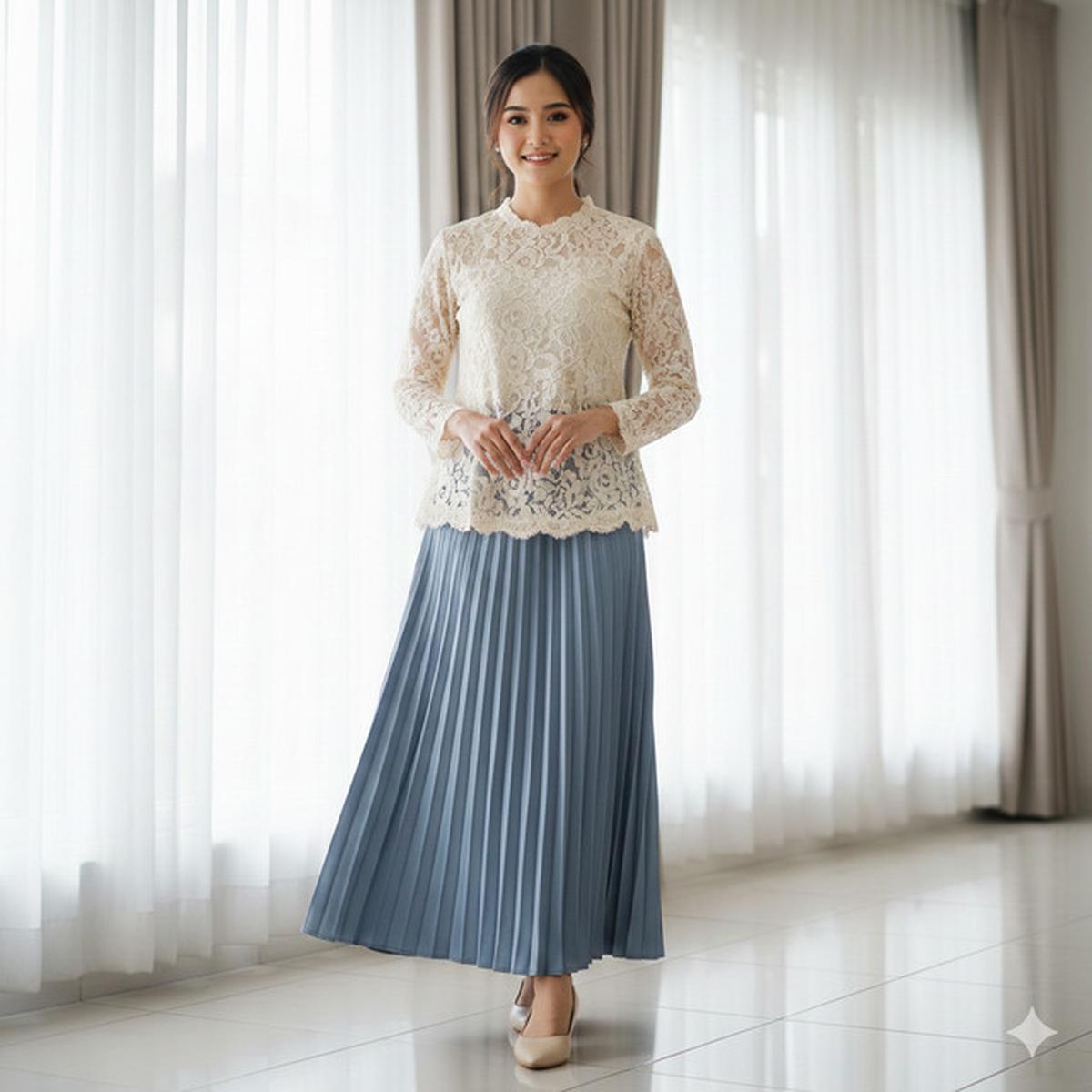 8 Model Baju Lebaran Tanpa Hijab Tapi Tetap Sopan, Inspirasi Anggun di Momen Spesial