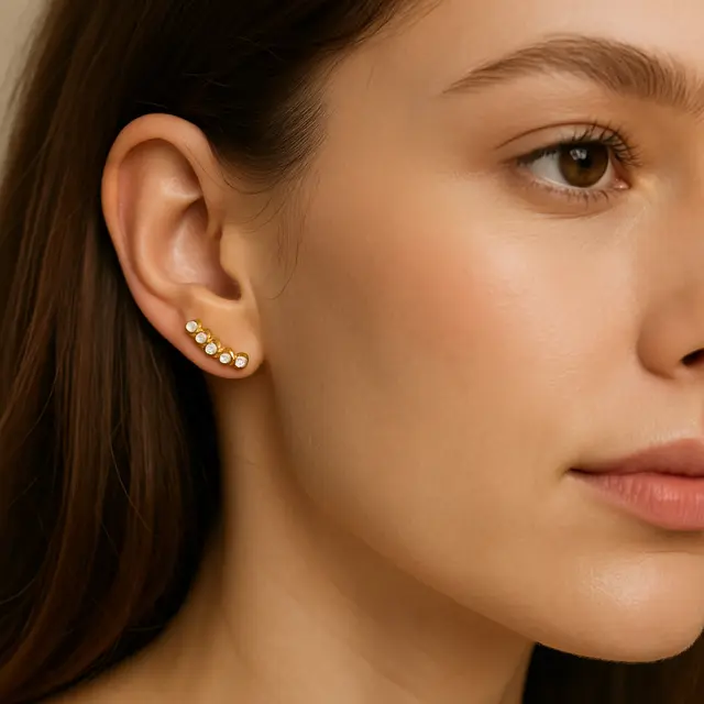 Model Anting Emas Kecil