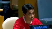 Sambut World Football Day 2026, Indonesia Perkenalkan UniLeague di Forum PBB