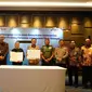 Bupati Indramayu Nina Agustina didampingi oleh Forum Koordinasi Pimpinan Daerah (Forkopimda) melakukan pertemuan dengan PT Kilang Pertamina Internasional (KPI) RU VI Balongan, Indramayu, di Jakarta, Rabu (7/8/2024) (Istimewa)