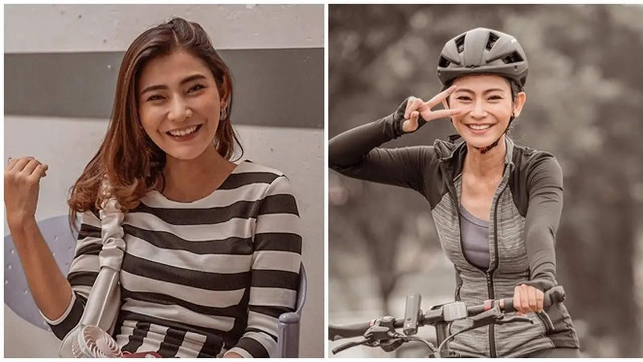 Meski Sibuk Syuting, Ini 6 Potret Sporty Metta Permadi saat Olahraga