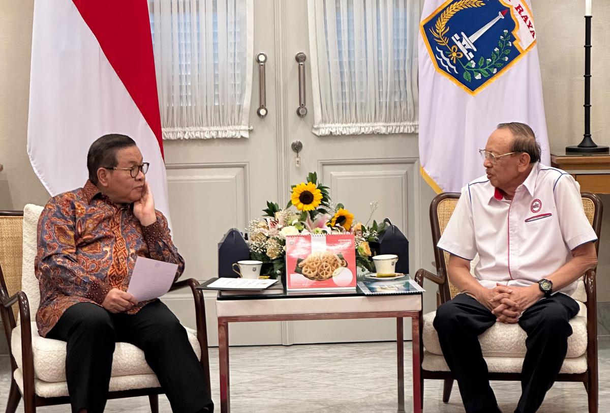PBVSI melakukan audiensi dengan Gubernur DKI Jakarta Pramono Anung di Balai Kota DKI Jakarta.