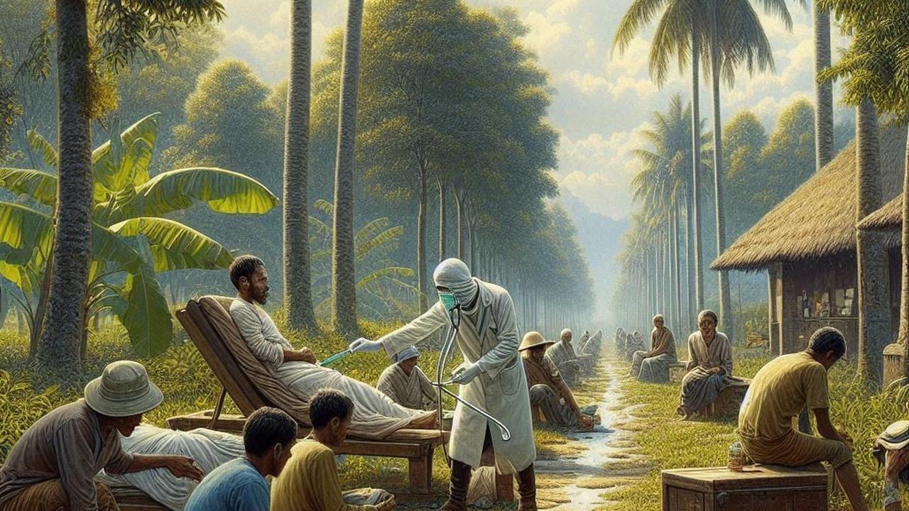 Ilustrasi Pasien Penyakit Tropis