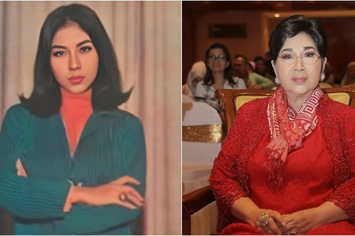 Potret masa muda Titiek Puspa