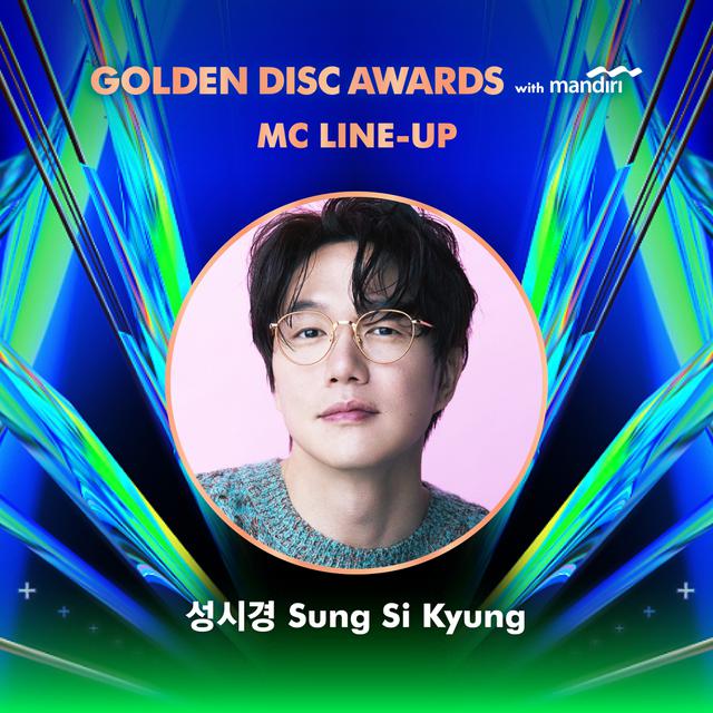 Sung Si Kyung, MC Golden Disc Awards atau GDA 2024 . (Twitter/ GoldenDisc_en)