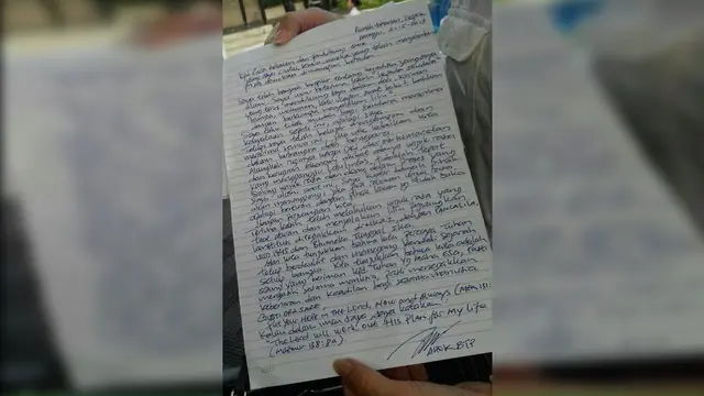 Tulisan Tangan Ahok