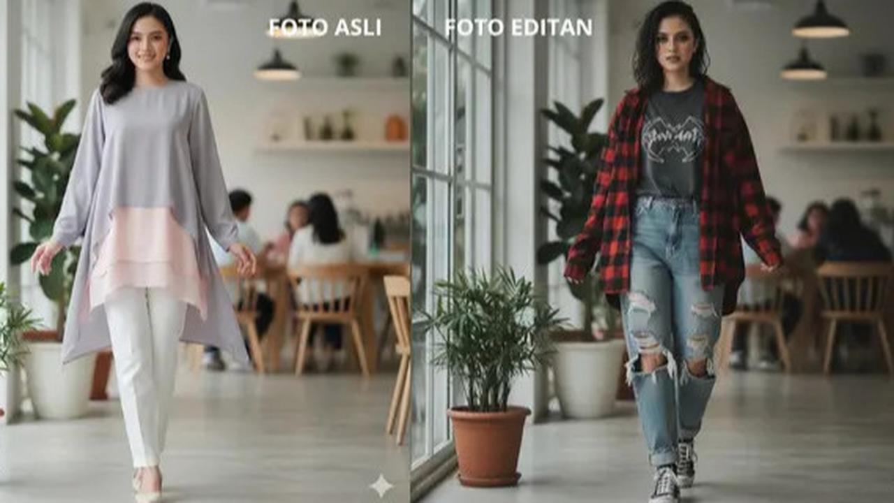 Kumpulan Prompt Gemini AI untuk Edit Foto dengan Gaya Retro Tahun 90-an