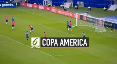 Perebutan puncak juara grup C Copa America terjadi antara Uruguay dan Chile. Dengan gol tunggal, Uruguay berhasil mengalahkan Chile.