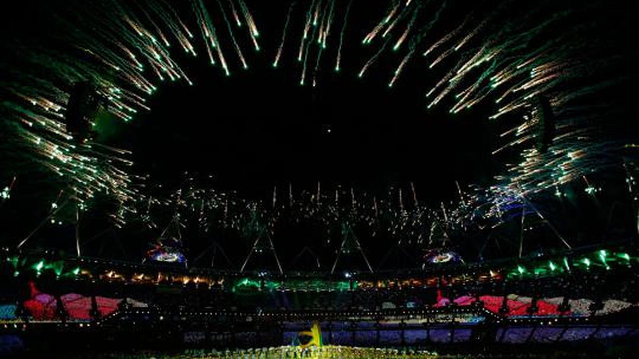 Kembang api meriahkan penutupan Olimpiade