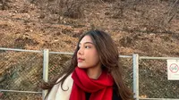 Potret Lea Ciarachel liburan ke Korea Selatan (sumber: Instagram/ciarachelfx)