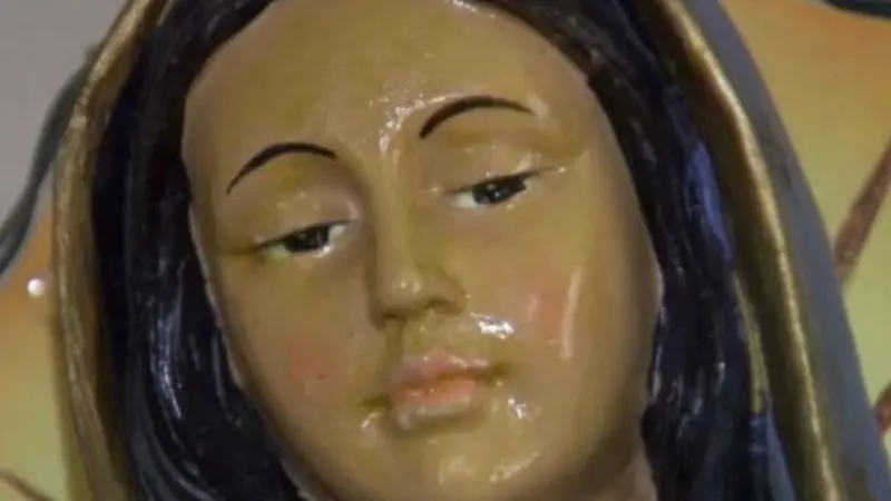 Anggota Keluarga Dibunuh, Patung Bunda Maria Ini Menangis