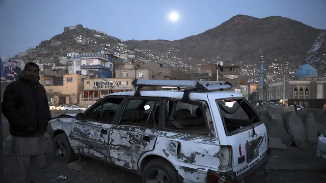 Gunakan Sepeda, Dua Ledakan Bom Serang Afganistan