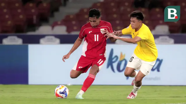 Timnas Indonesia U-23 Vs Brunei di Piala AFF U-23 2025