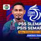 Jangan lewatkan, live streaming BRI Liga 1 Malam Ini : PSS Sleman vs PSIS Semarang di Vidio