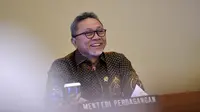 Menteri Perdagangan RI, Zulkifli Hasan di Kantor Kementerian Perdagangan, Jakarta, Jumat, 21 Juli 2023.