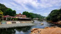 Lokasi objek wisata Bukit Lawang, Kabupaten Langkat, Sumatera Utara (Sumut)