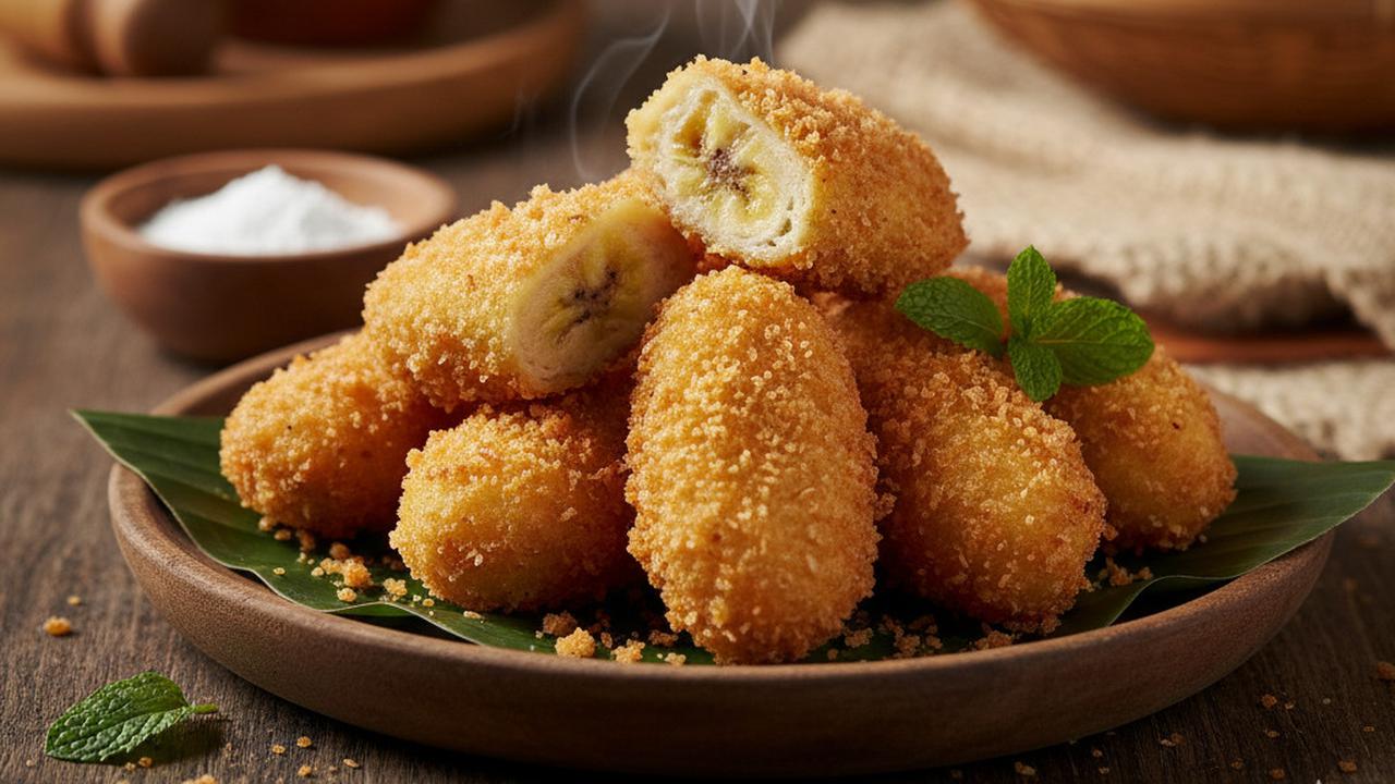 Trik Membuat Pisang Goreng Pasir Renyah Seharian Tanpa Mixer, Dijamin Anti Gagal