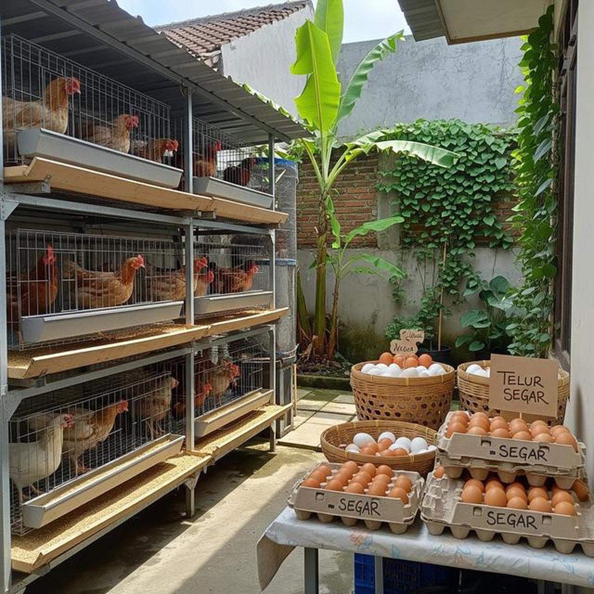 Cara Membuat Sarang Bertelur yang Disukai Ayam Kampung agar Produktivitas Optimal