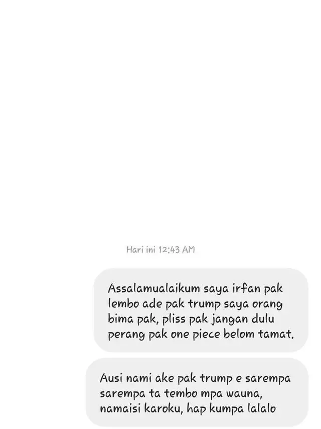 DM Kocak Netizen Indonesia Ke Donald Trump Ini Bikin Tepuk Jidat