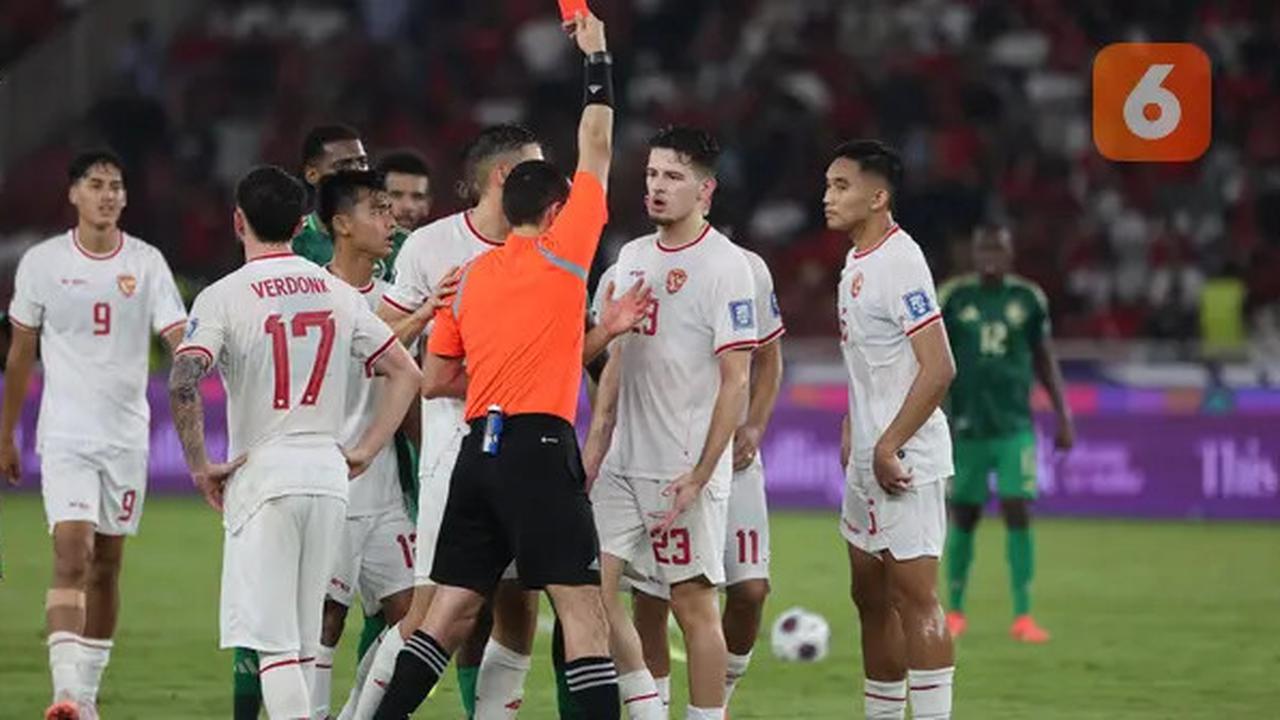 Media Arab Saudi: Gol Pertama Indonesia Tidak Sah dan Hubner Harusnya Kartu Merah