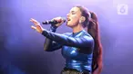 Penyanyi asal Amerika Serikat Joanna Levesque atau JoJo tampil pada special show hari pertama BNI Java Jazz Festival 2022 di JIExpo Kemayoran, Jakarta, Jumat (27/5/2022). Perhelatan musik BNI Java Jazz Festival 2022 digelar pada 27-29 Mei dengan menampilkan musisi-musisi dari dalam dan luar negeri. (Liputan6.com/Johan Tallo)